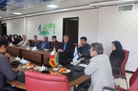 دیدار نوروزی رئیس شبکه بهداشت و درمان شهرستان قاینات
