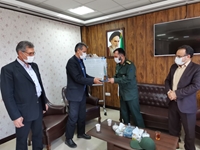 جلسه هم اندیشی فرماندهی ناحیه مقاومت بسیج سپاه قاینات و رئیس شبکه بهداشت و درمان شهرستان قاینات پیرامون بیماری کرونا