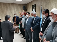 مراسم تکریم و معارفه روسای قدیم و جدید شبکه بهداشت و درمان شهرستان قاینات