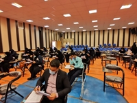 برگزاری آزمون نیازسنجی آموزشی در شهرستان قاینات در سه حوزه امتحانی